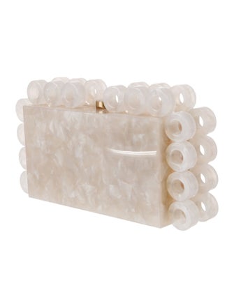 Cult Gaia Acrylic Clutch