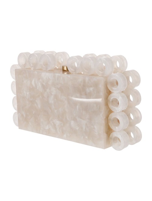Cult Gaia Acrylic Clutch