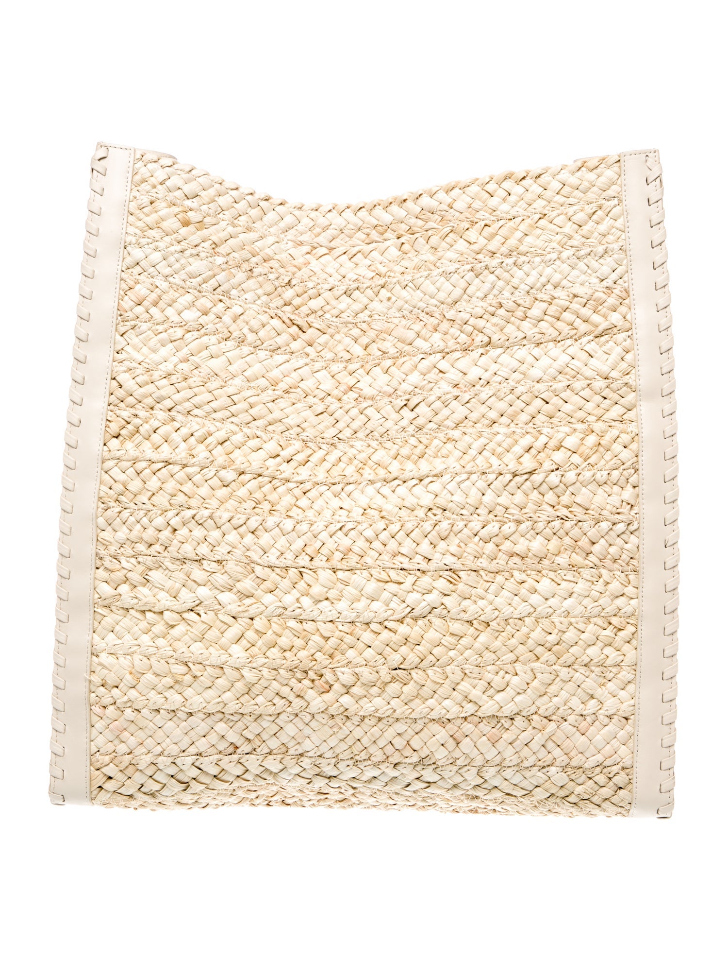 Cult Gaia Wicker Clutch