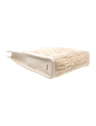 Cult Gaia Wicker Clutch