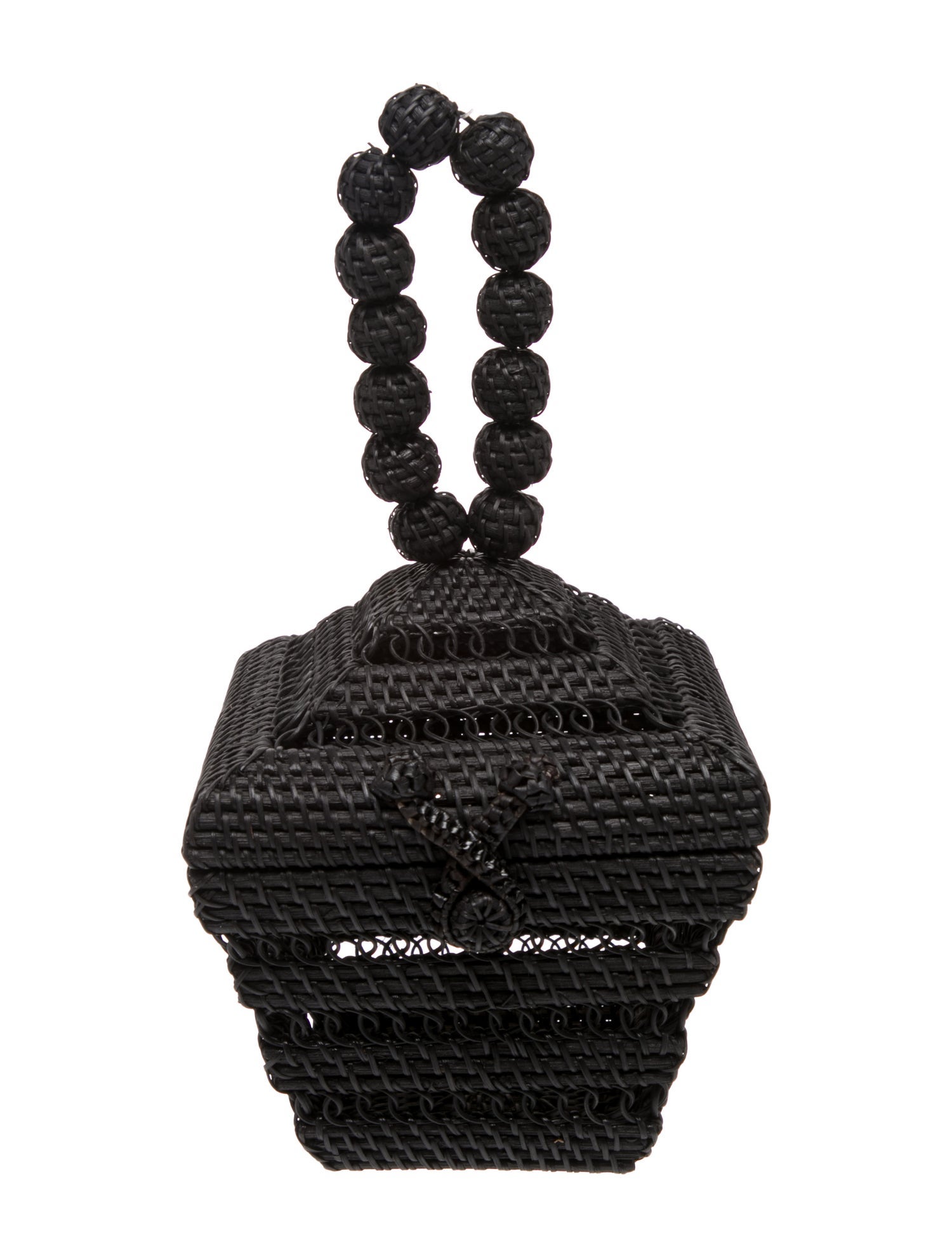 Cult Gaia Wicker Bucket Bag