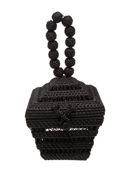 Cult Gaia Wicker Bucket Bag