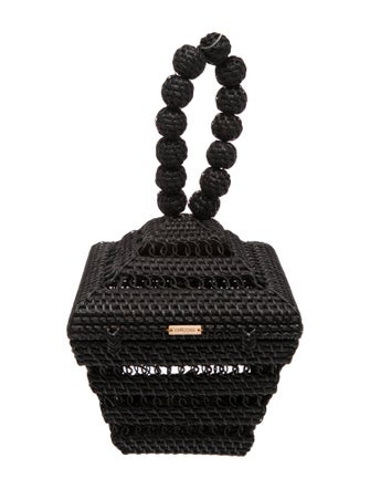 Cult Gaia Wicker Bucket Bag