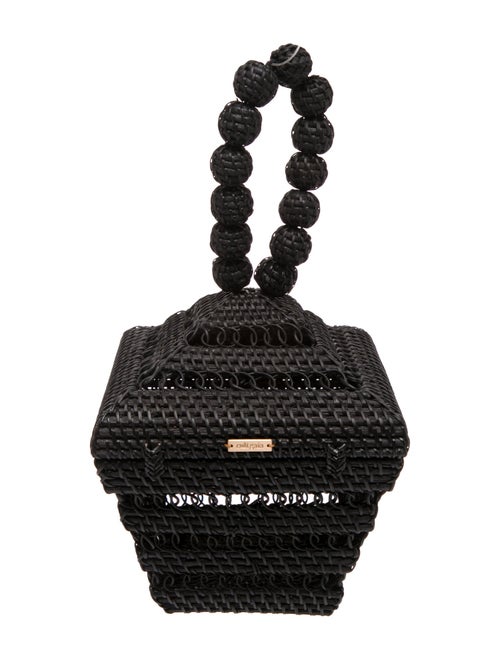 Cult Gaia Wicker Bucket Bag