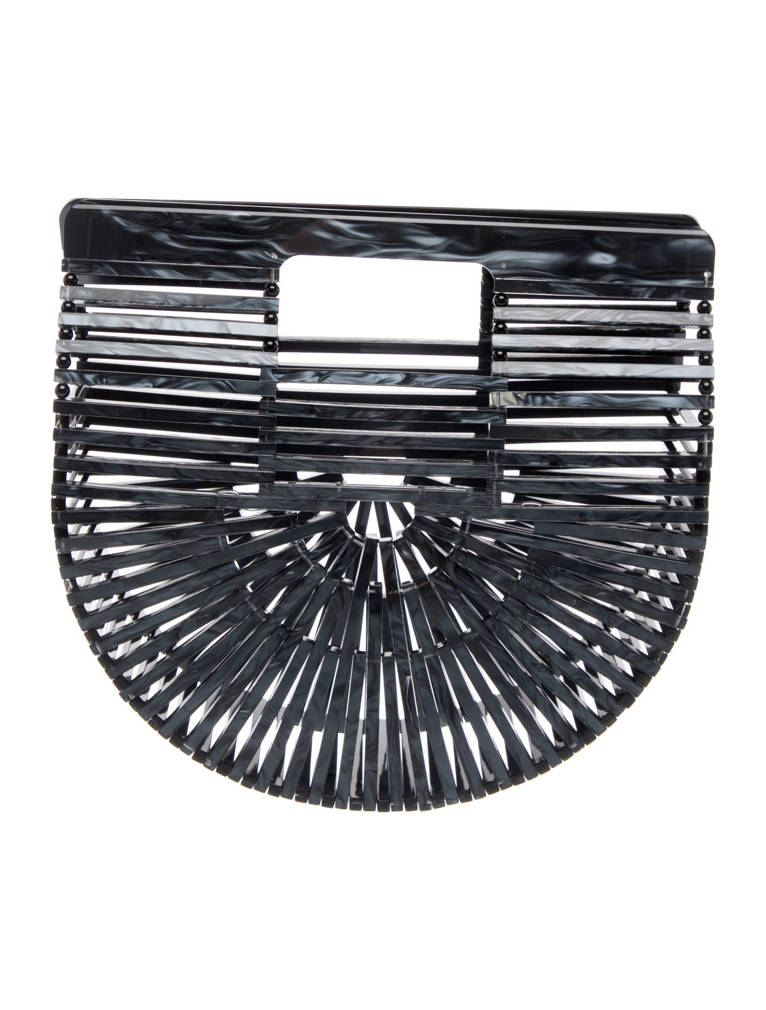 Cult Gaia Acrylic Top Handle Bag