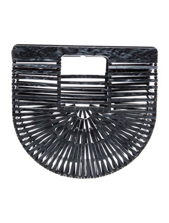 Cult Gaia Acrylic Top Handle Bag