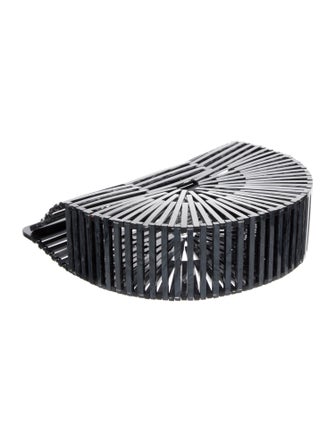 Cult Gaia Acrylic Top Handle Bag