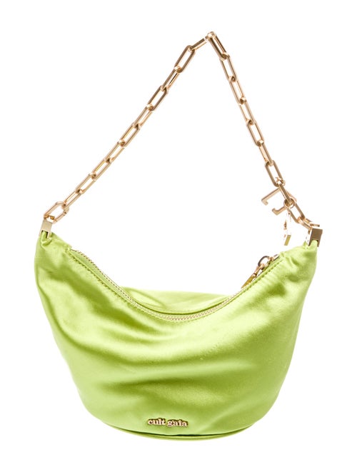 Cult Gaia Satin Top Handle Bag
