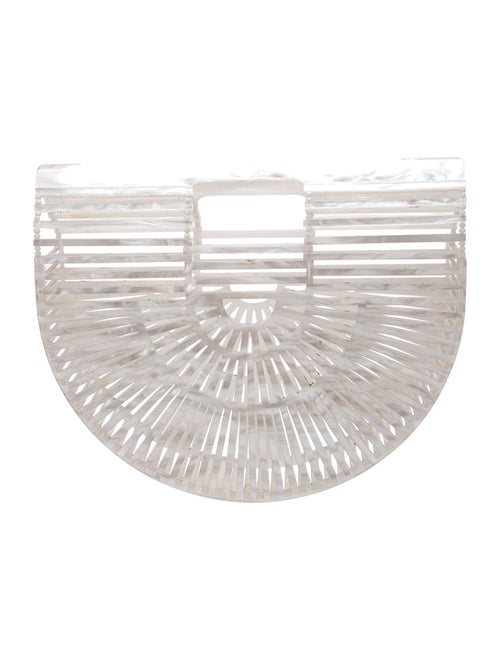 Cult Gaia Acrylic Top Handle Bag