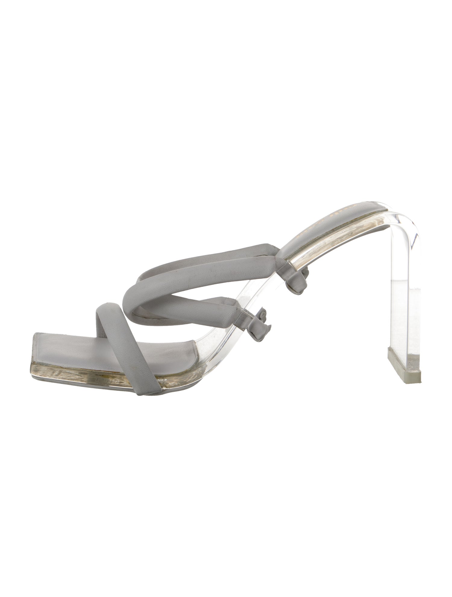 Cult Gaia Leather Slides