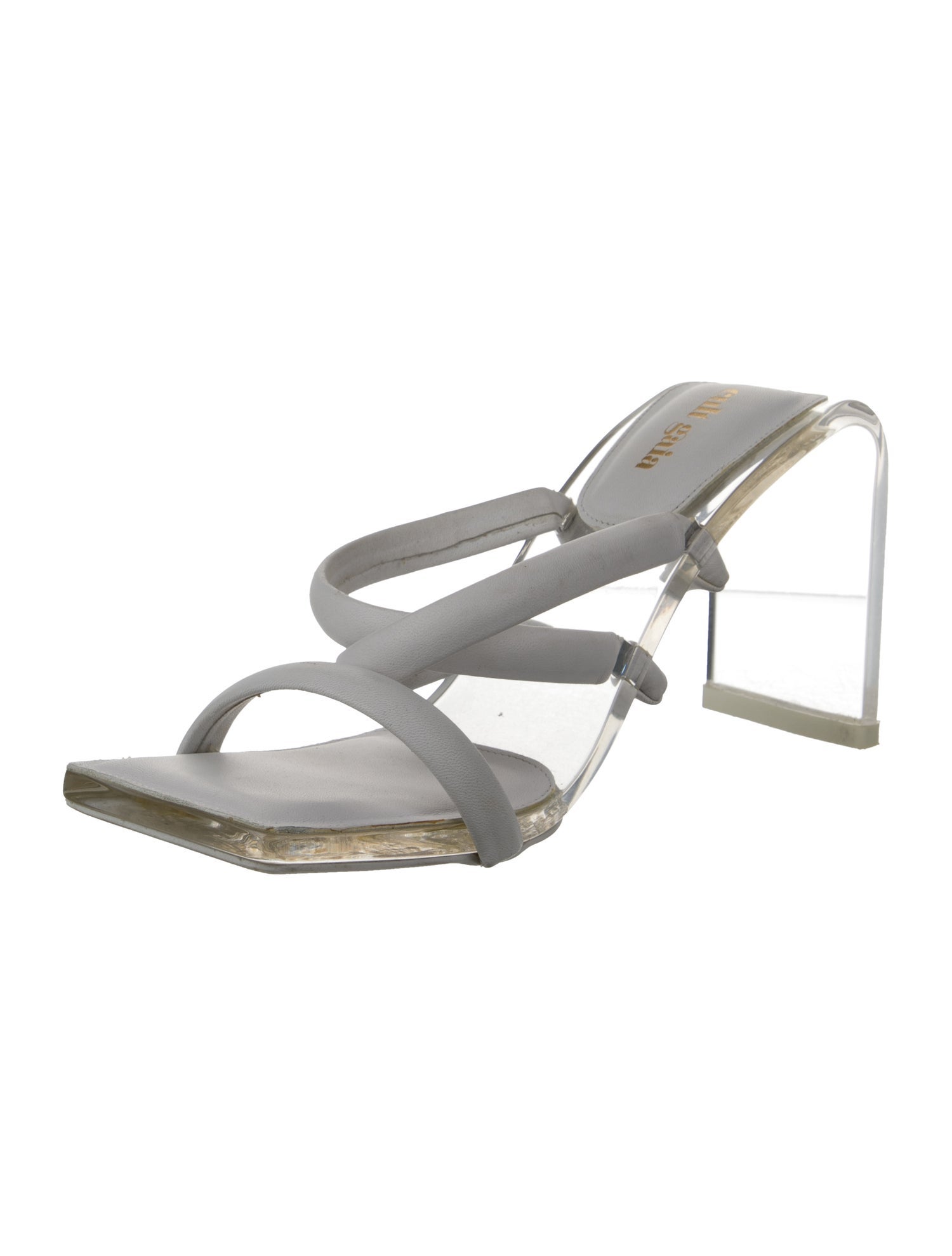 Cult Gaia Leather Slides