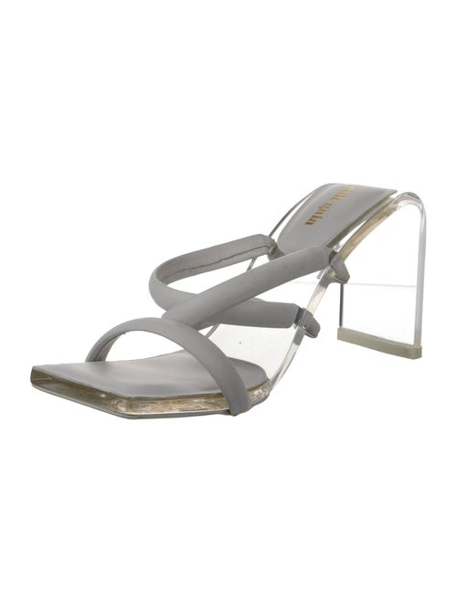 Cult Gaia Leather Slides