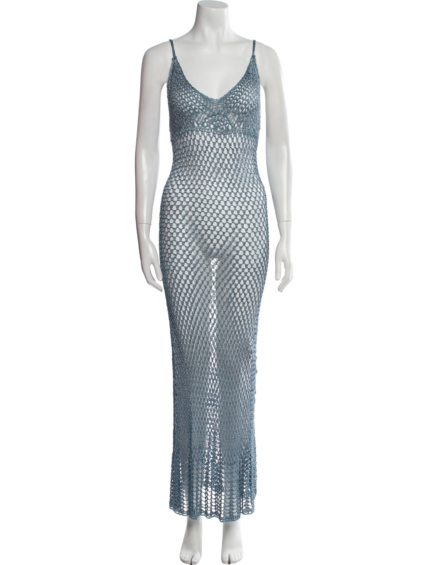 Cult Gaia Printed Long Dress