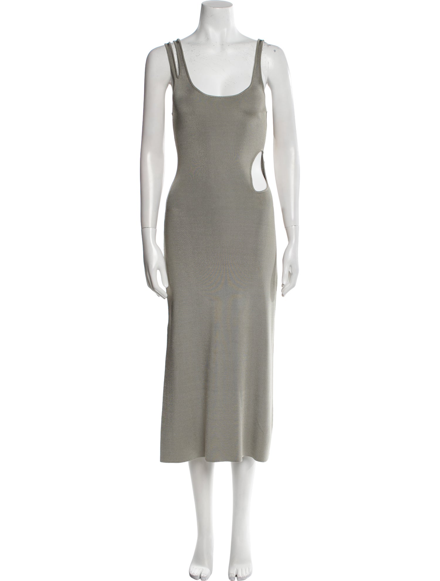 Cult Gaia Scoop Neck Long Dress