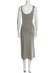 Cult Gaia Scoop Neck Long Dress