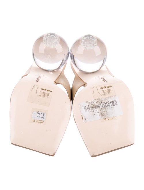 Cult Gaia Leather Slides