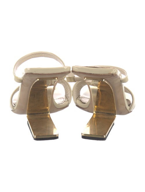 Cult Gaia Patent Leather Slides