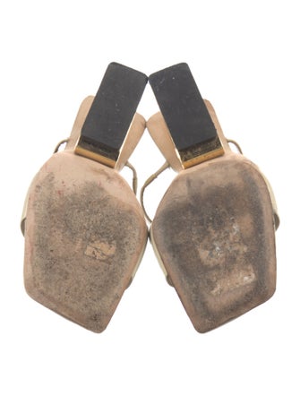 Cult Gaia Patent Leather Slides