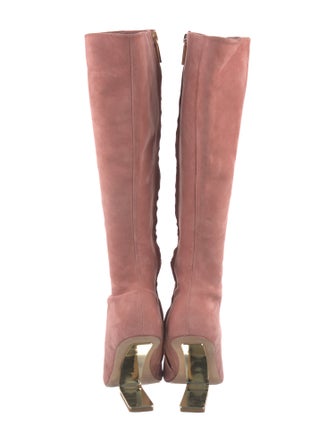 Cult Gaia Suede Boots