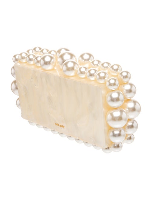 Cult Gaia Faux Pearl Minaudière