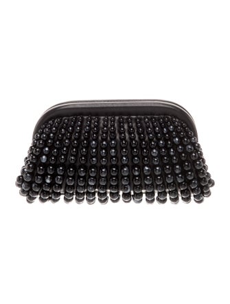 Cult Gaia Leather Clutch