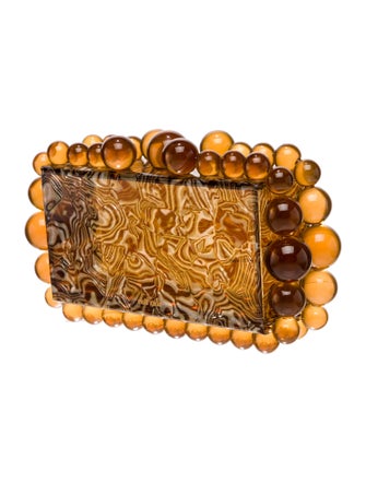 Cult Gaia Acrylic Clutch