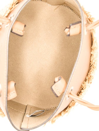 Cult Gaia Leather Top Handle Bag