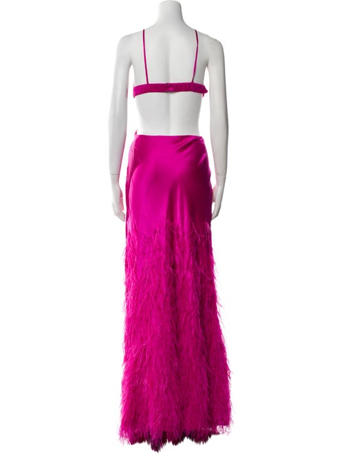 Cult Gaia Silk Midi Length Dress