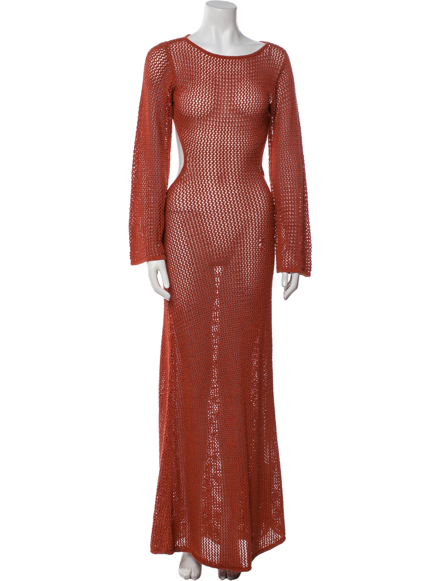 Cult Gaia Scoop Neck Long Dress