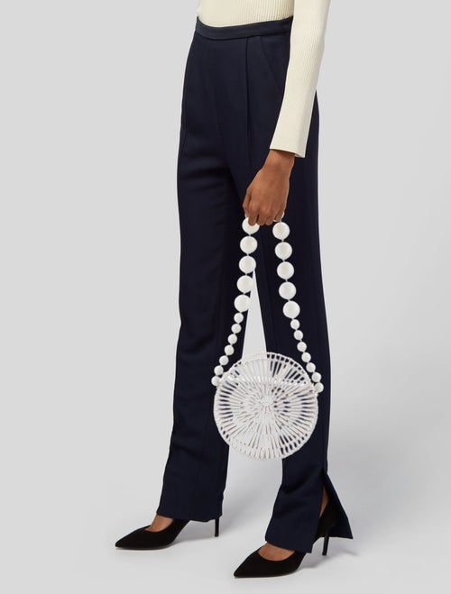 Cult Gaia Bamboo Shoulder Bag