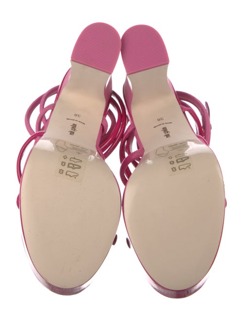 Cult Gaia Leather Slides