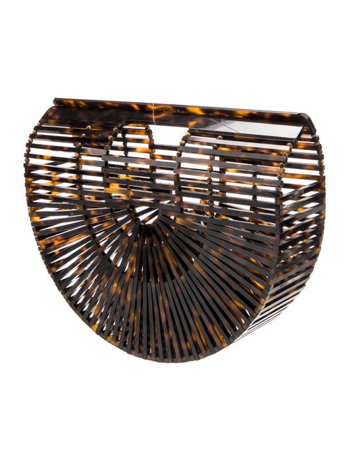 Cult Gaia Acrylic Top Handle Bag