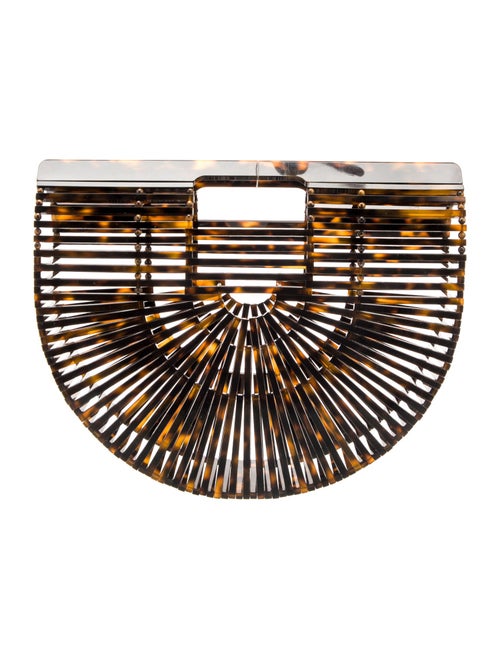 Cult Gaia Acrylic Top Handle Bag