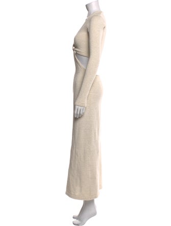 Cult Gaia V-Neck Long Dress