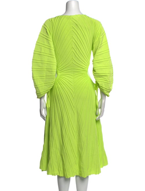 Cult Gaia Bateau Neckline Midi Length Dress