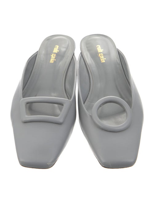 Cult Gaia Leather Mules