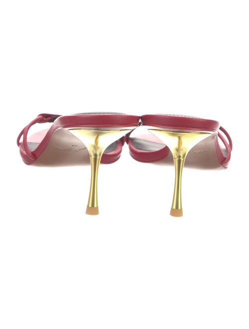 Cult Gaia Leather Slides