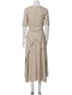 Cult Gaia V-Neck Long Dress