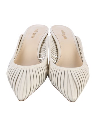 Cult Gaia Leather Mules