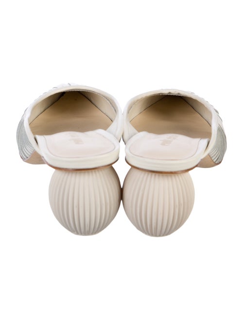 Cult Gaia Leather Mules