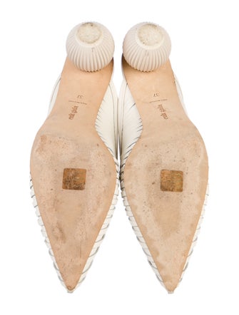 Cult Gaia Leather Mules