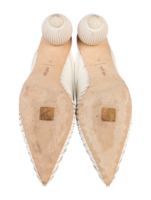 Cult Gaia Leather Mules