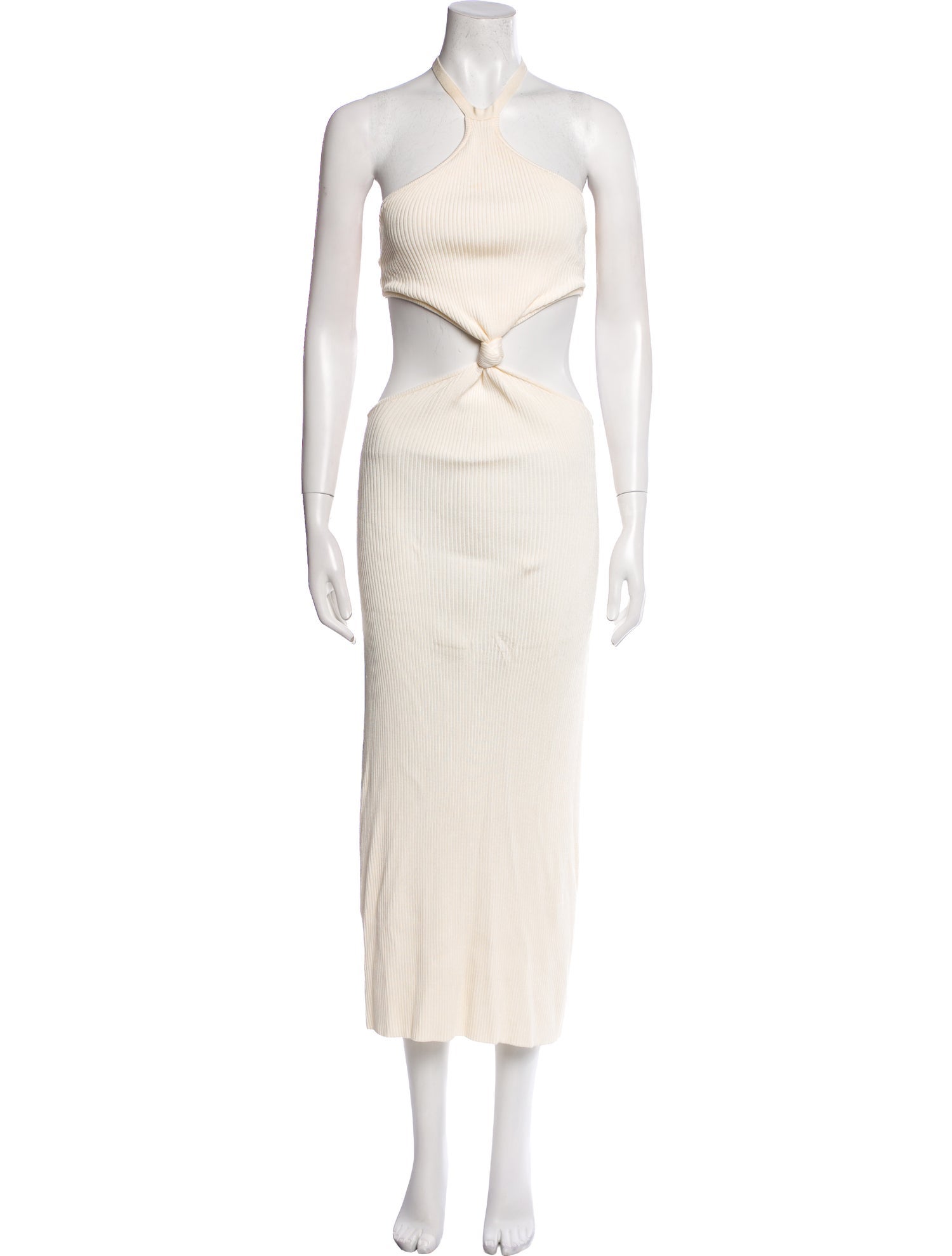 Cult Gaia Halterneck Long Dress