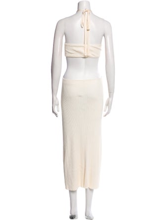 Cult Gaia Halterneck Long Dress