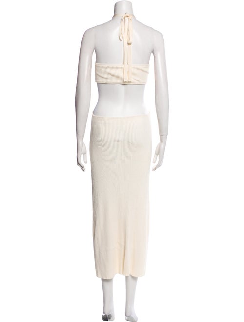 Cult Gaia Halterneck Long Dress