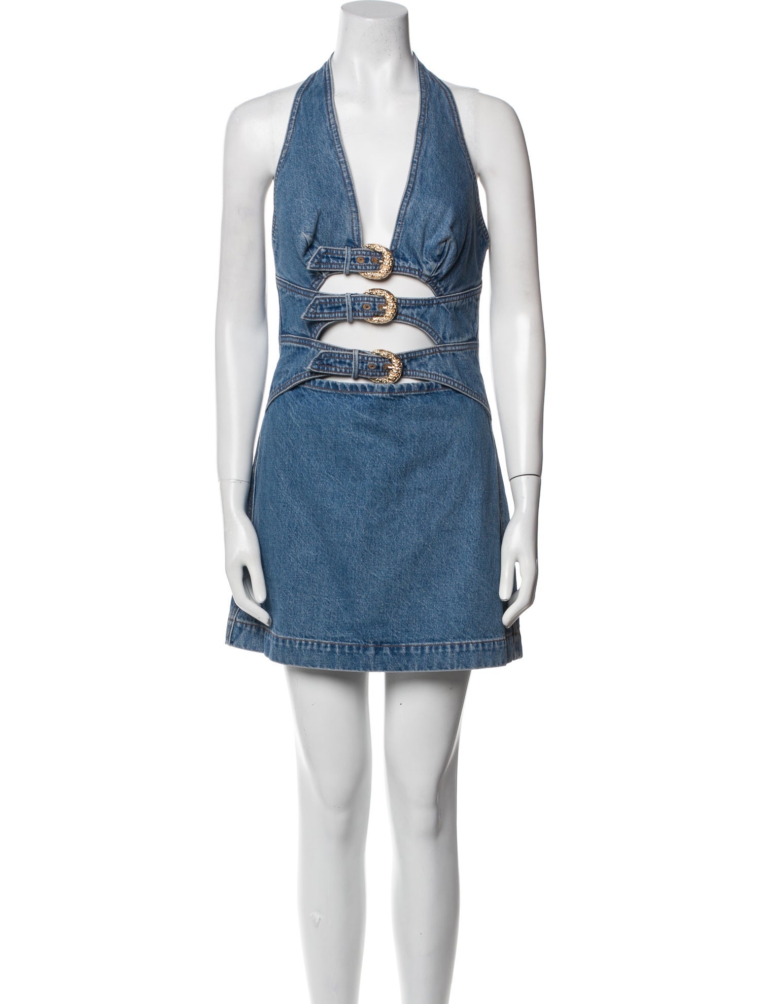 Cult Gaia V-Neck Mini Dress w/ Tags