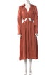 Cult Gaia V-Neck Long Dress