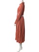 Cult Gaia V-Neck Long Dress