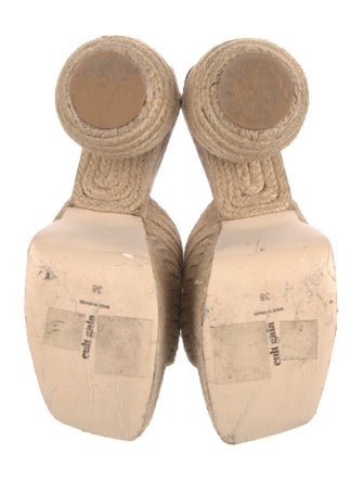 Cult Gaia Jute Espadrilles
