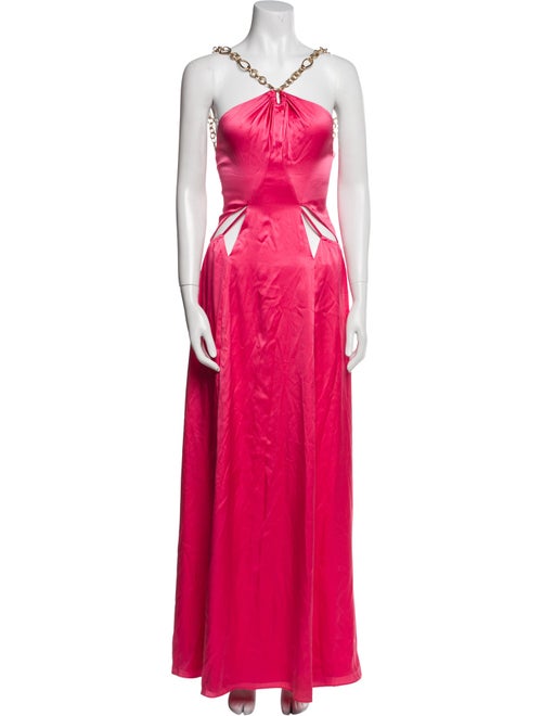 Cult Gaia Silk Long Dress